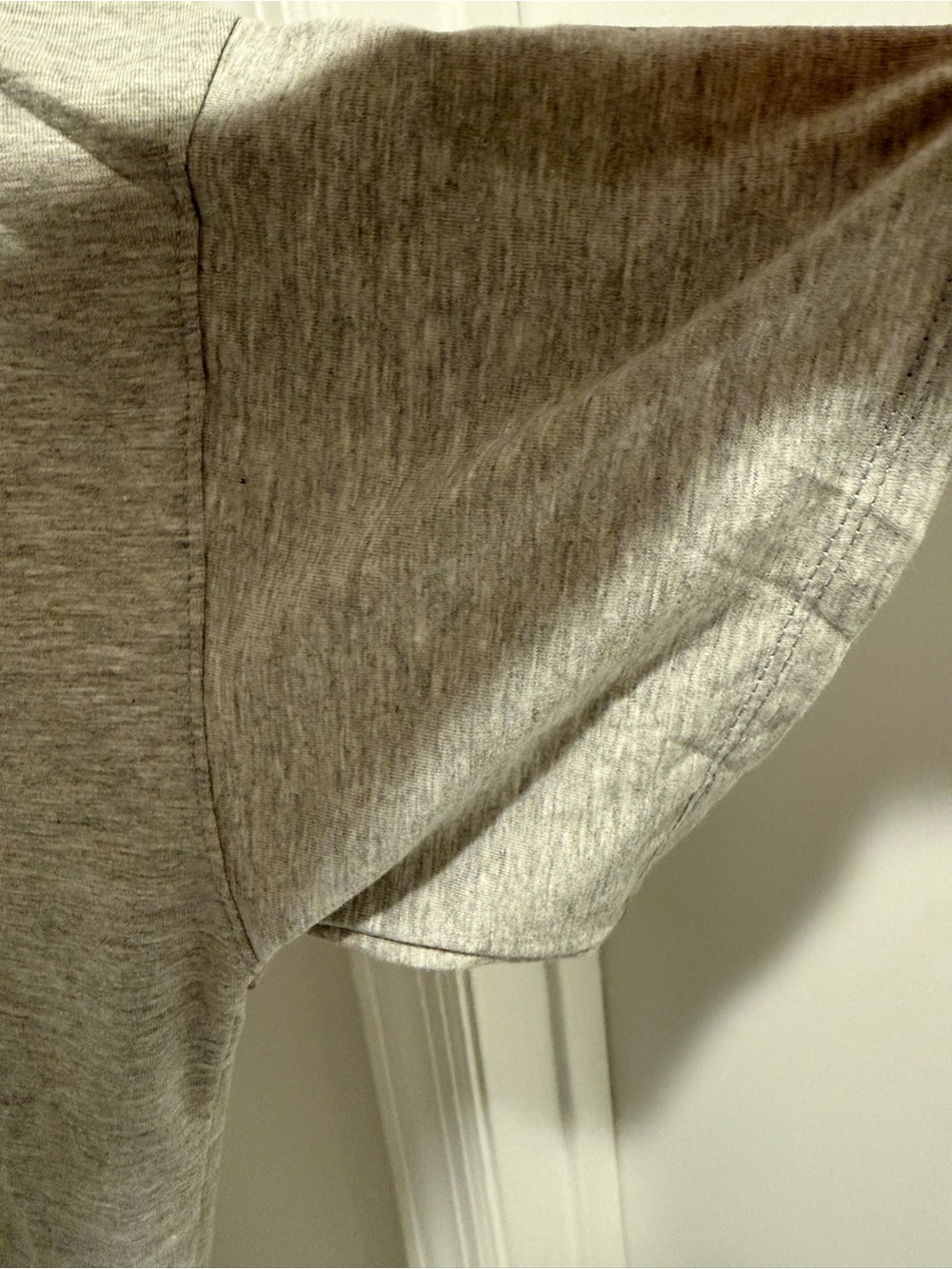 Emerald Light Gray Relaxed Boatneck Short Sleeve Top - Picture 10 of 10